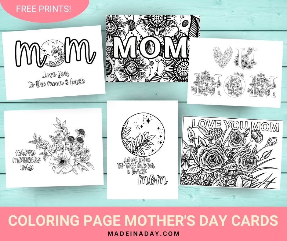 printable mothers day cards for preschoolers to make