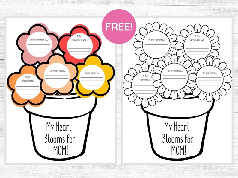 printable mothers day crafts for preschoolers