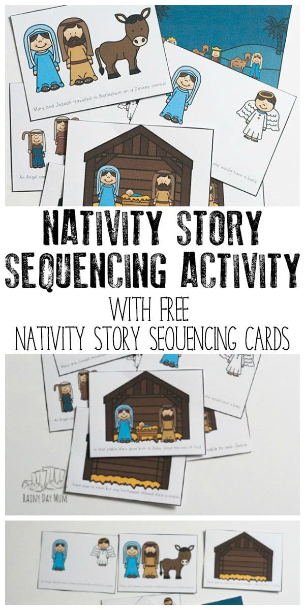 printable nativity story cards