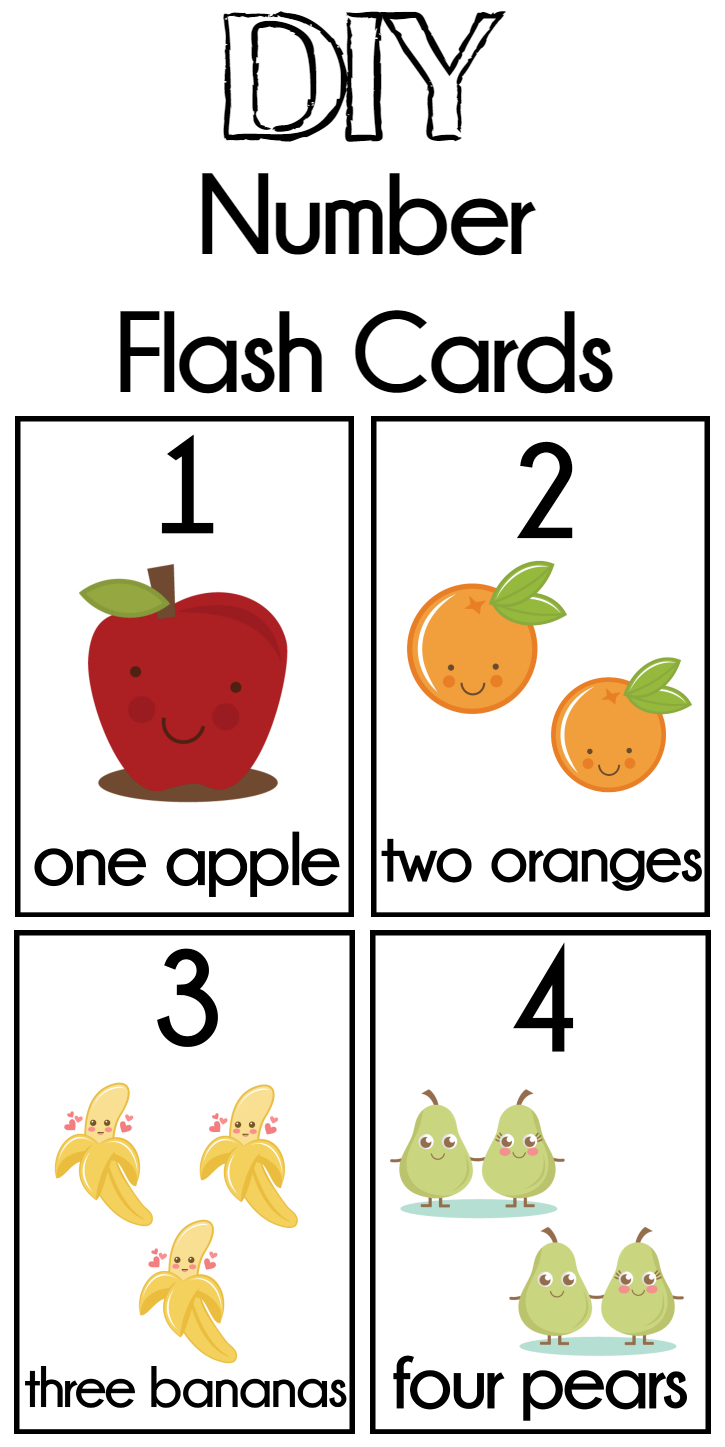 printable number cards 1 9