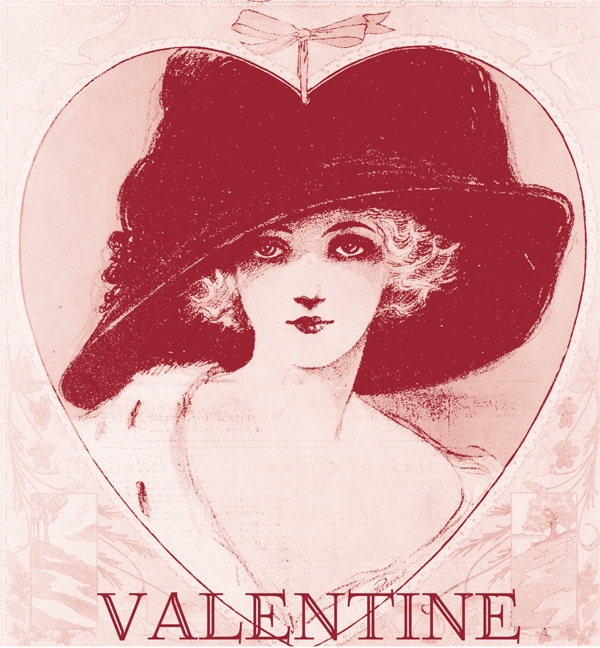 Printable Old Fashioned Valentine Cards Printable Card Free Printable 
