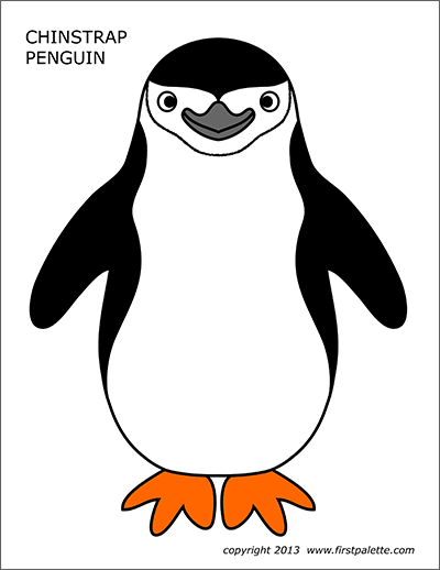 Printable Penguin Card