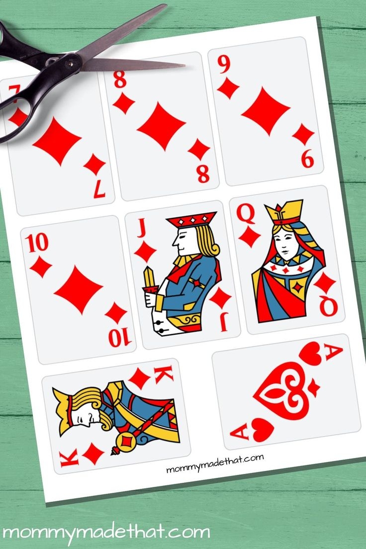 Printable Playing Cards Free Printable Card Deck Printable Playing 