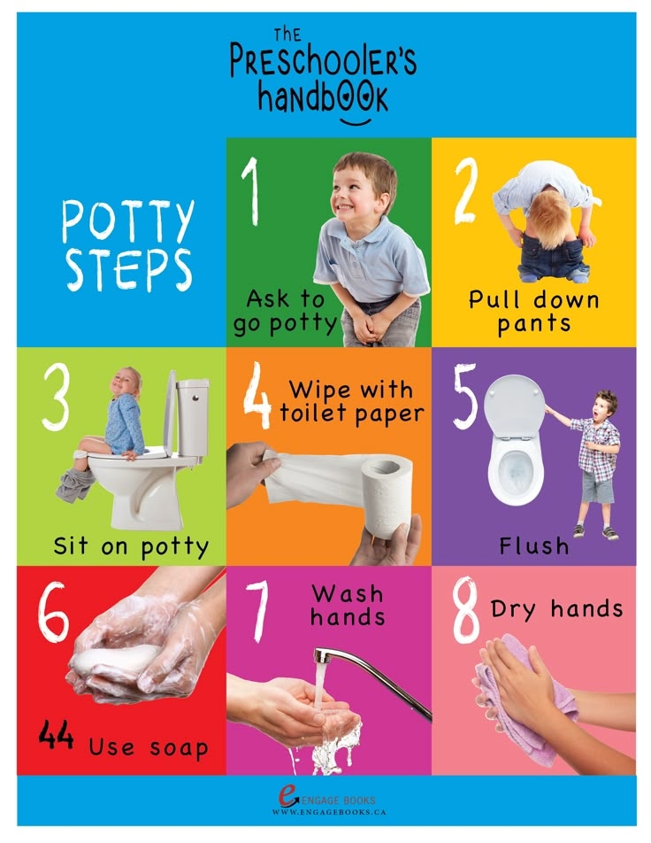 printable potty training flash cards