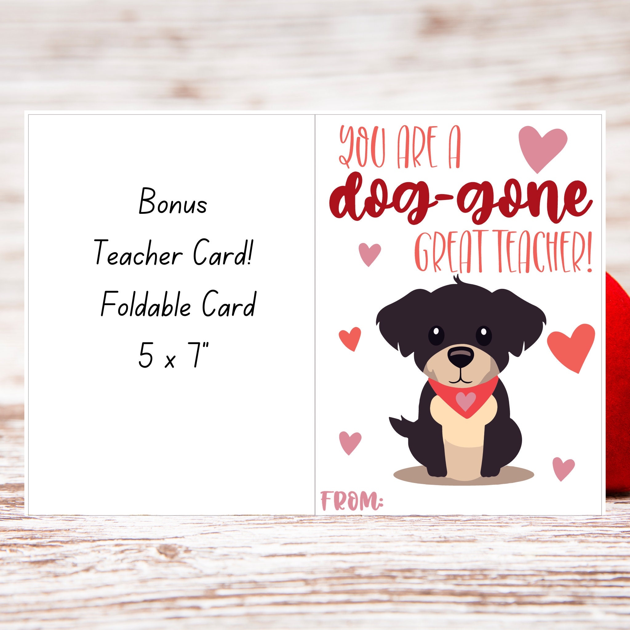 Printable Puppy Valentine Cards Classroom Valentines Day Cards Kids 