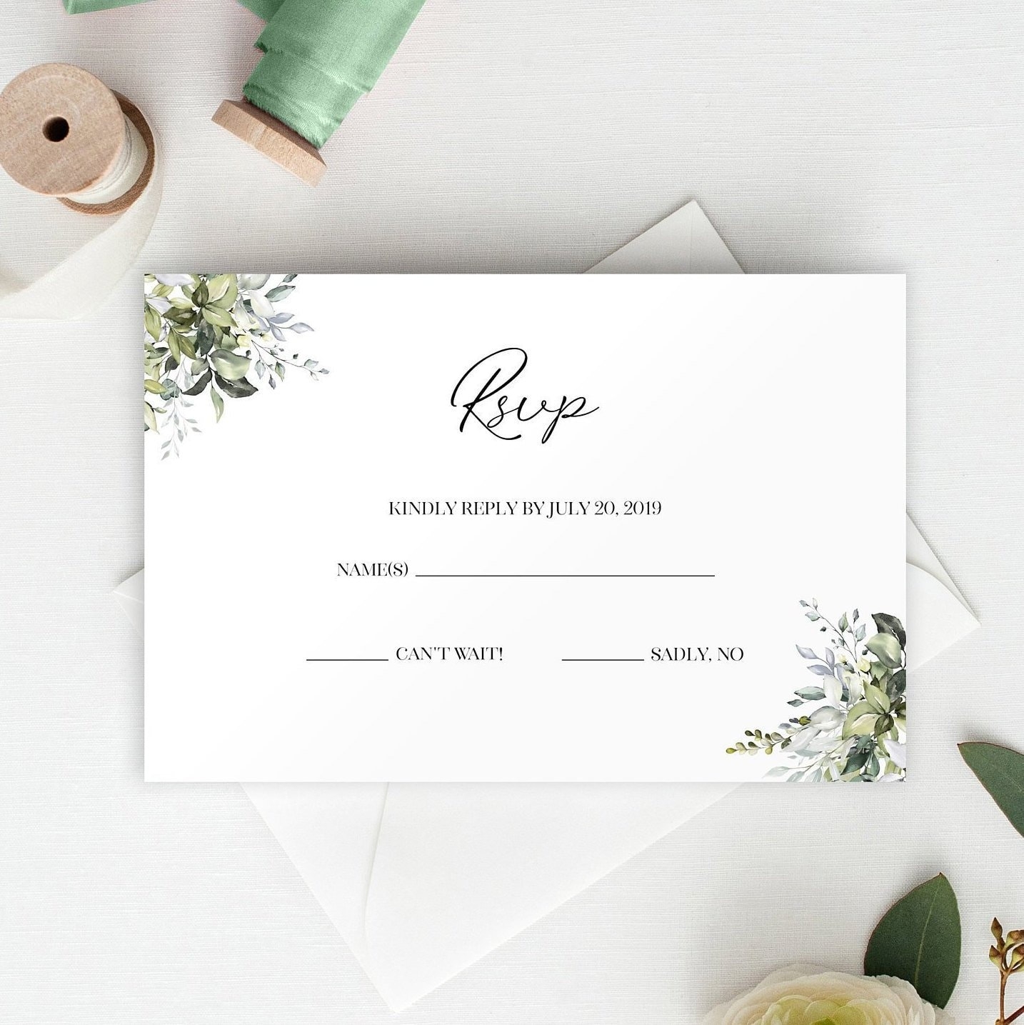printable rsvp cards templates
