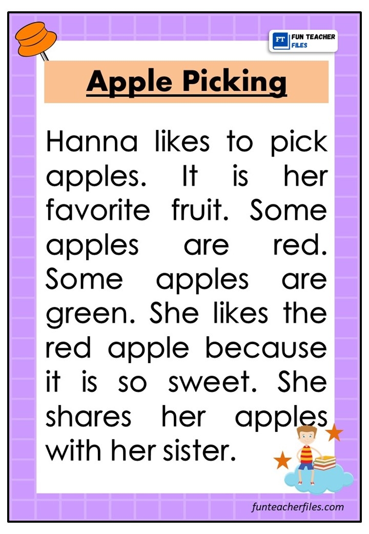 printable short stories for kids with pictures