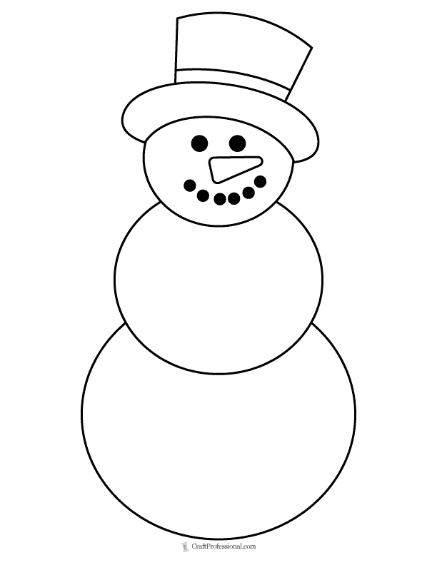 Printable Snowman Coloring Pages For Kids Coloring Pages