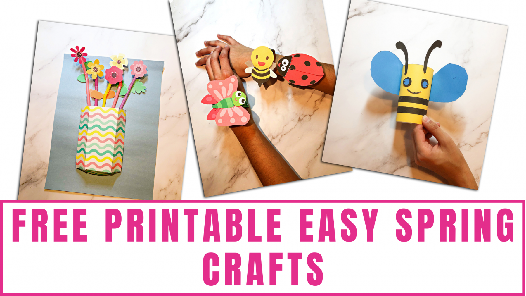 Printable Spring Crafts For Kindergarten Printable PDF Template