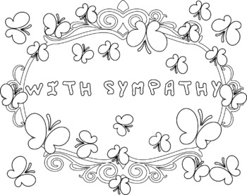 Printable Sympathy Cards To Color Printable Cards My XXX Hot Girl