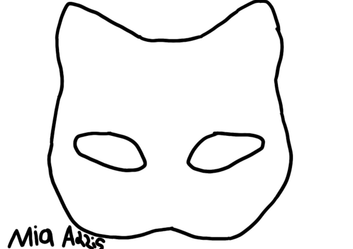 mask template printable free