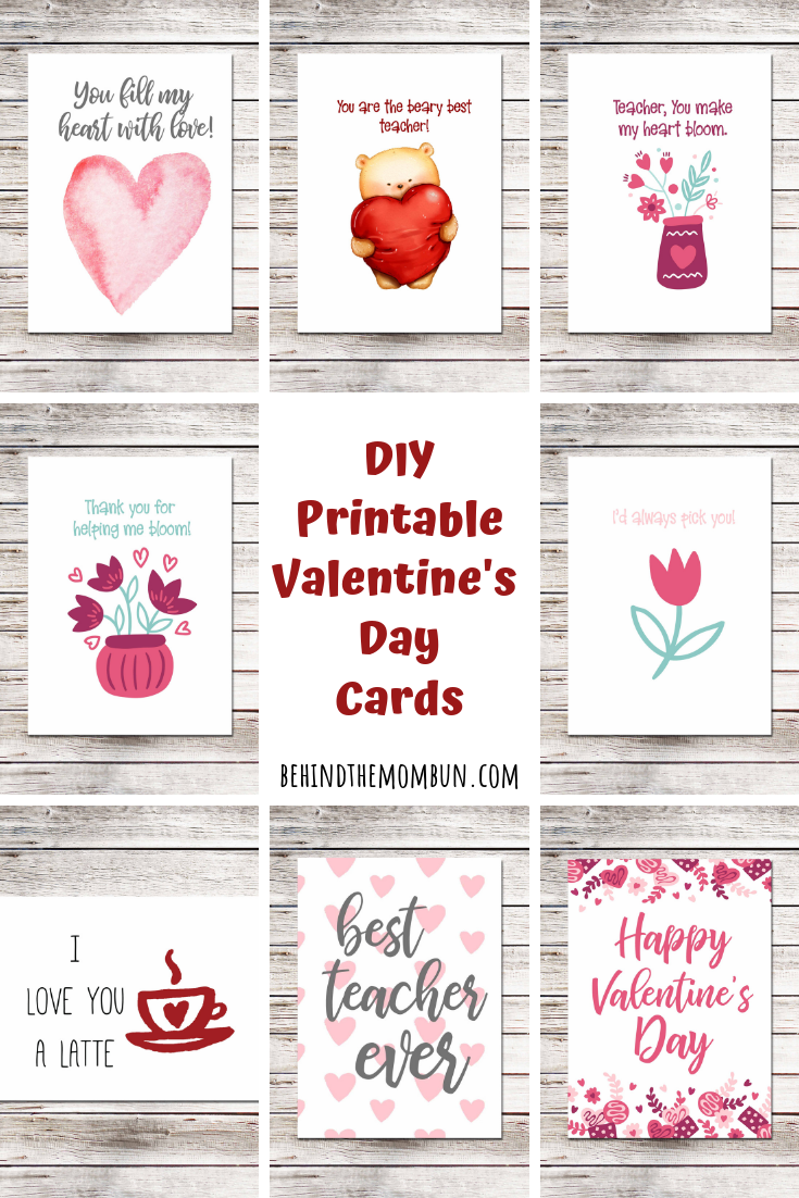 Printable Valentine Cards From Teacher To Student