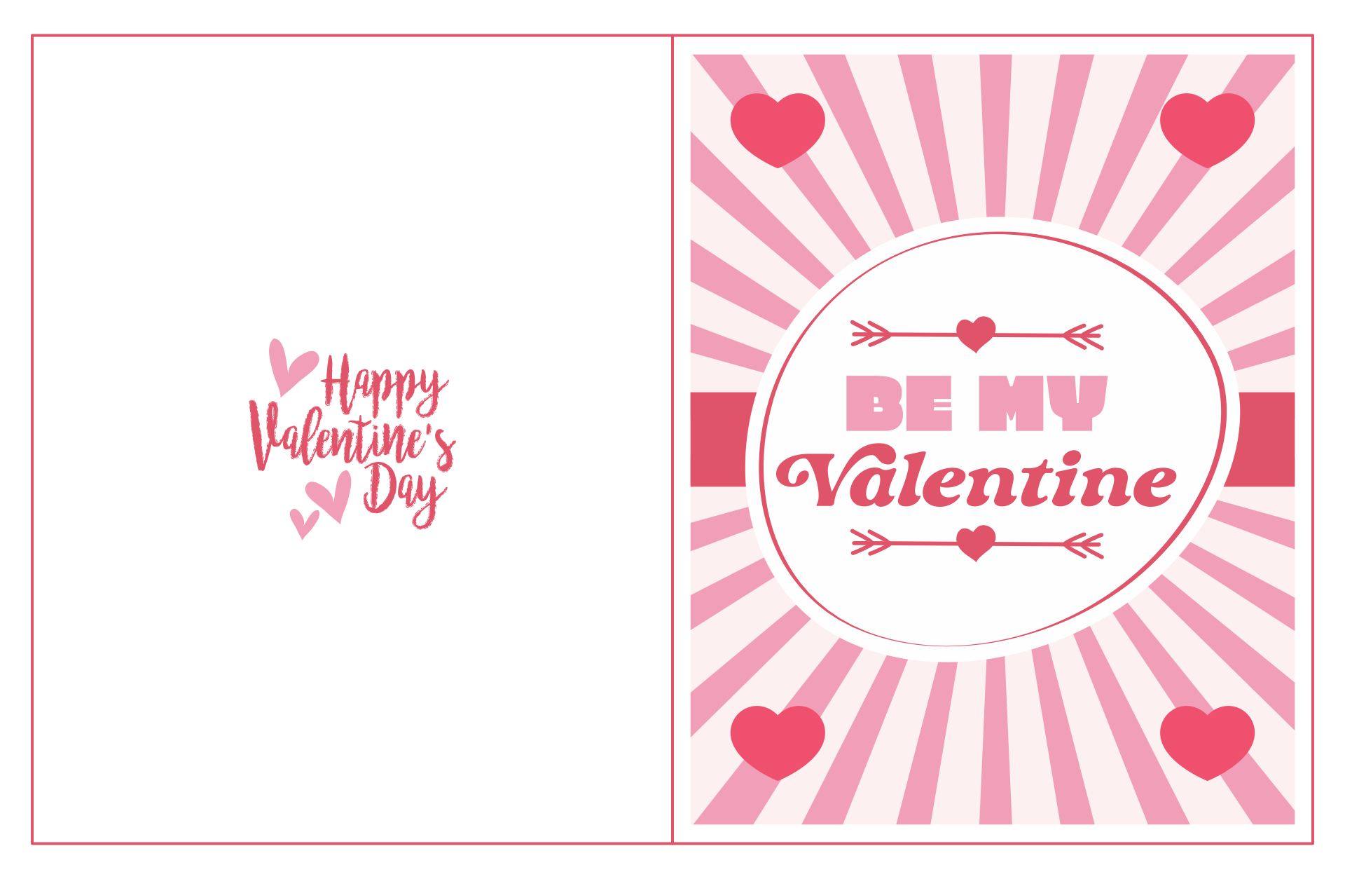 printable valentine's card