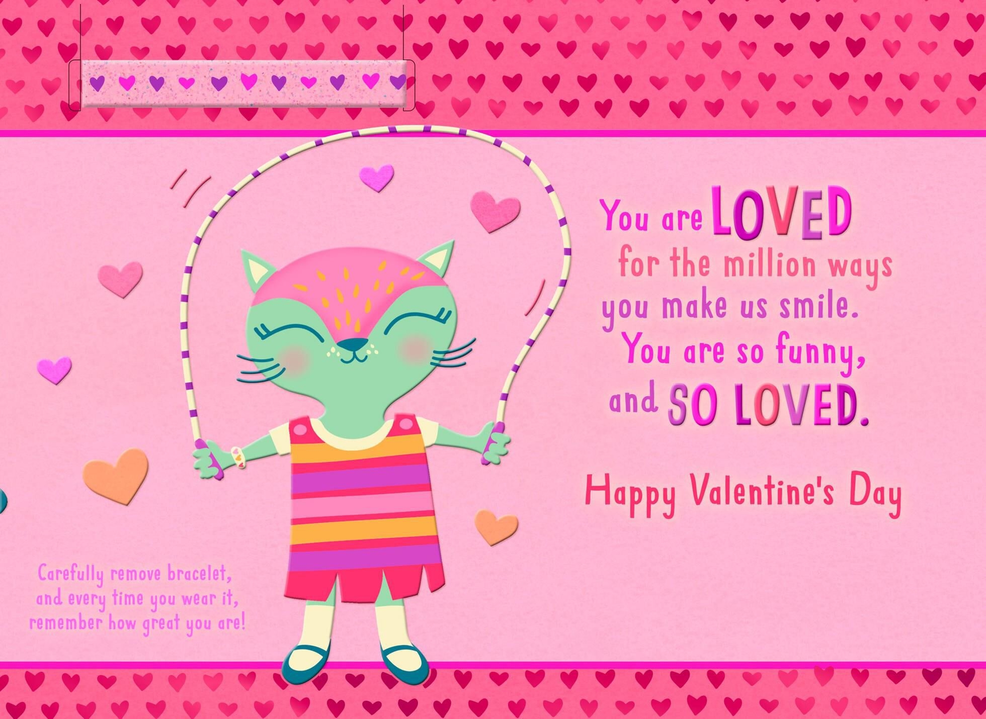 printable valentines card for daughter free