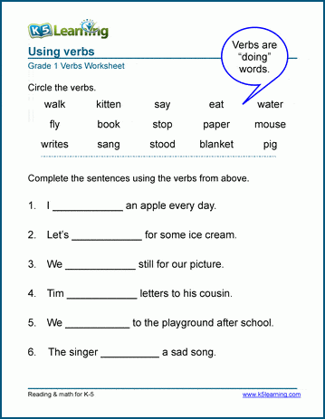 copulative verb worksheets