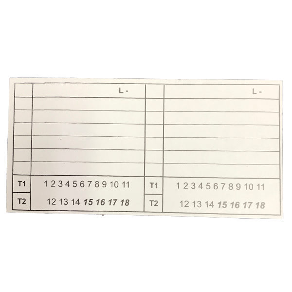Printable Volleyball Lineup Cards