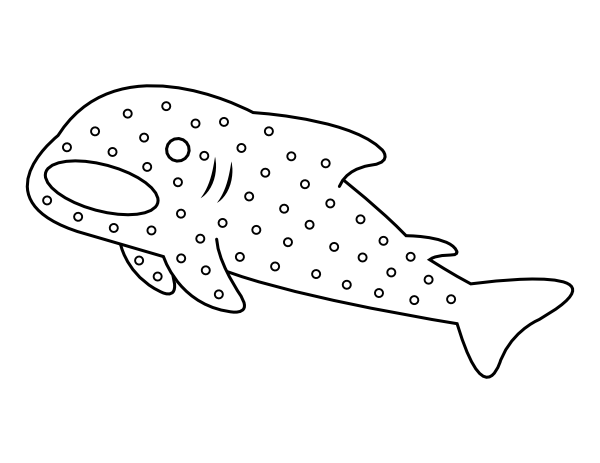 Coloring Page Of A Whale