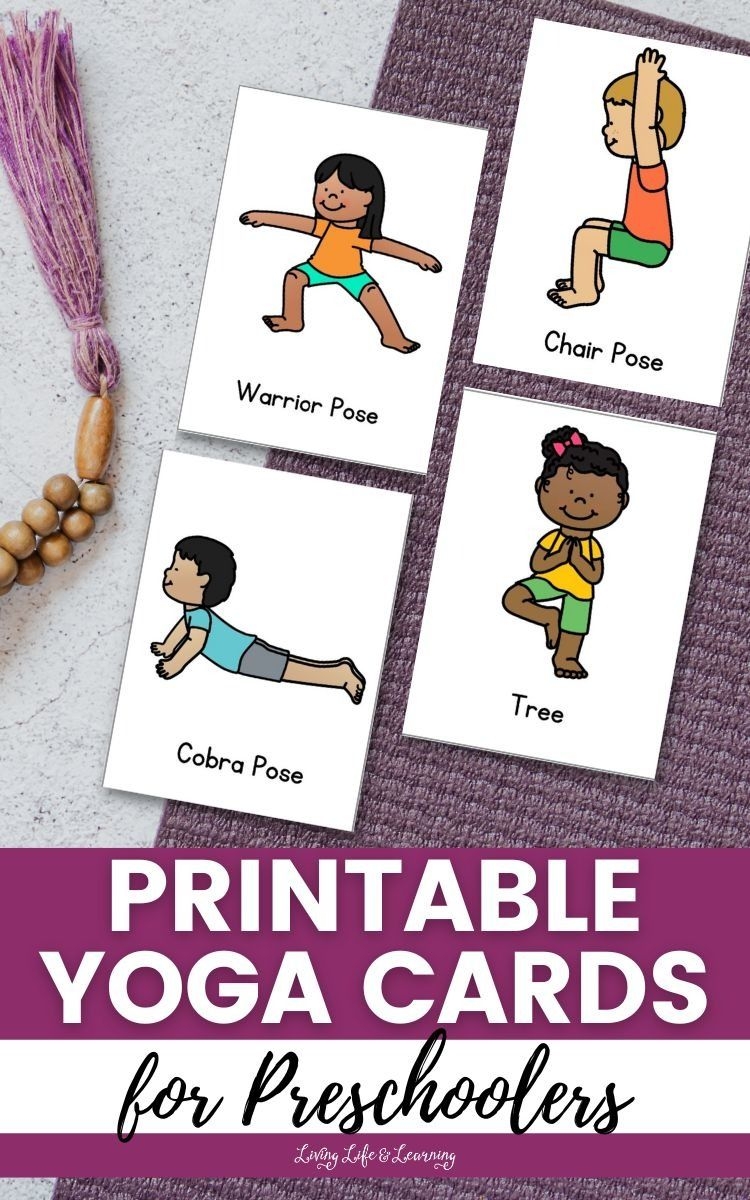 Printable Yoga Cards For Preschoolers Yoga For Kids Kids Yoga Poses