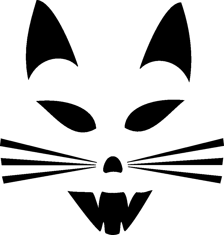 scary pumpkin template printable free