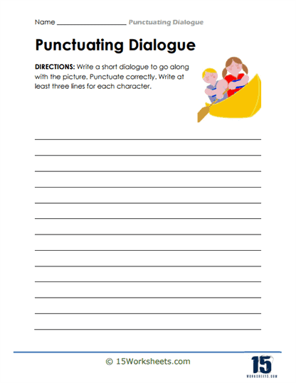 Punctuating Dialogue Worksheets 15 Worksheets Worksheets Library