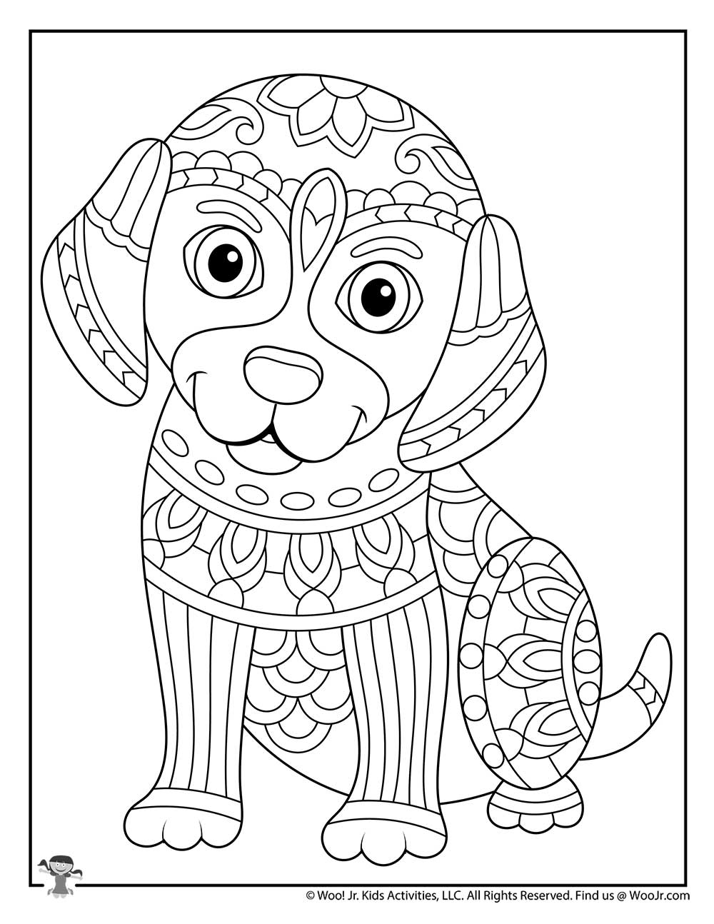 free printable animal coloring pages for adults