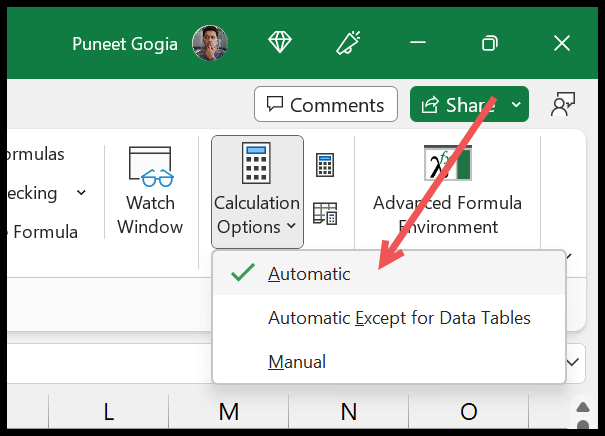 Quickly Refresh A Sheet Worksheet In Excel