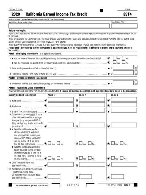 eitc worksheet