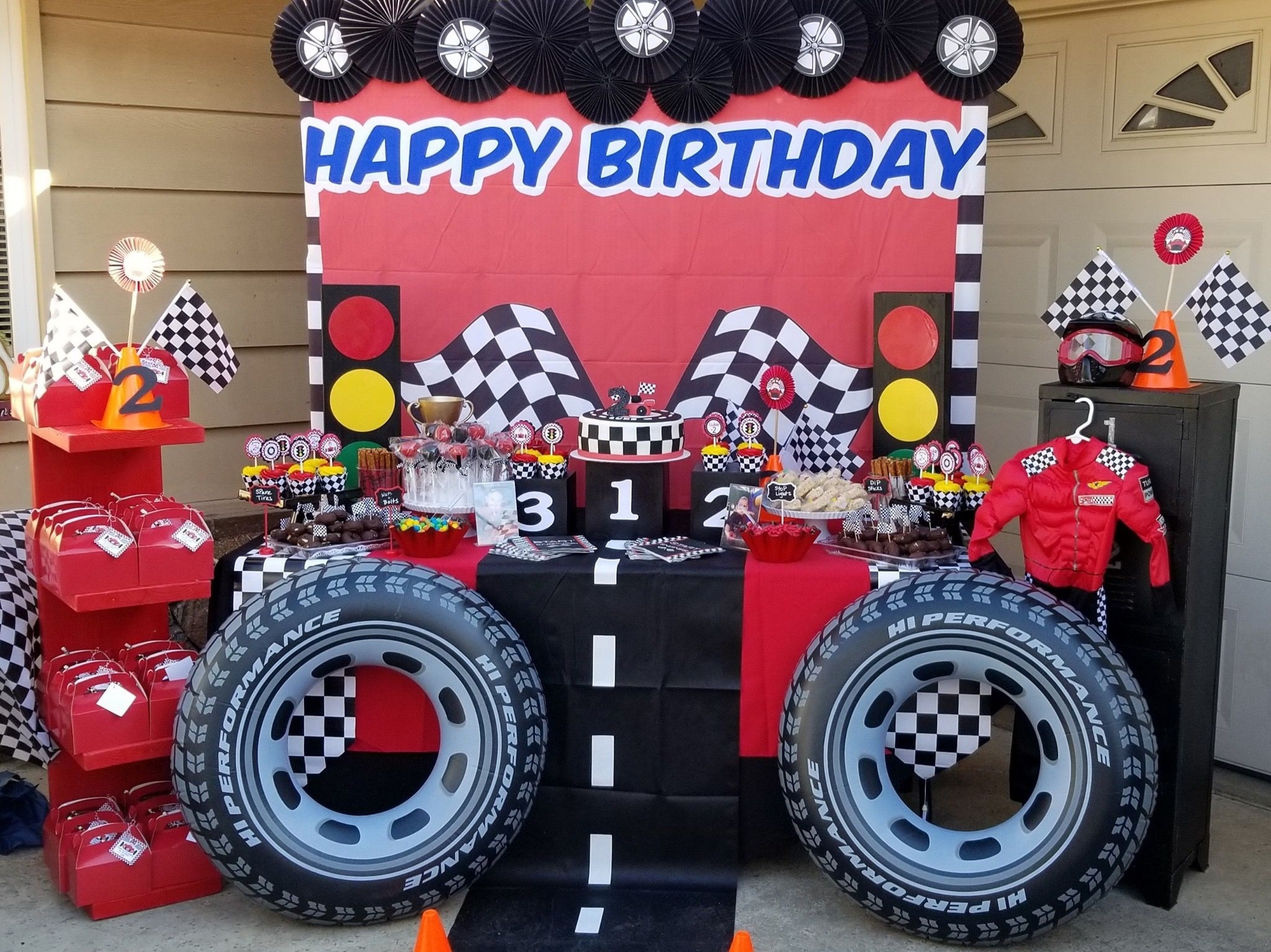 printable race car birthday cards