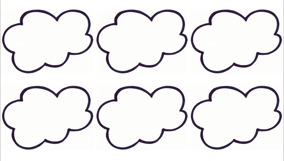 Rain Cloud Template Printable ClipArt Best