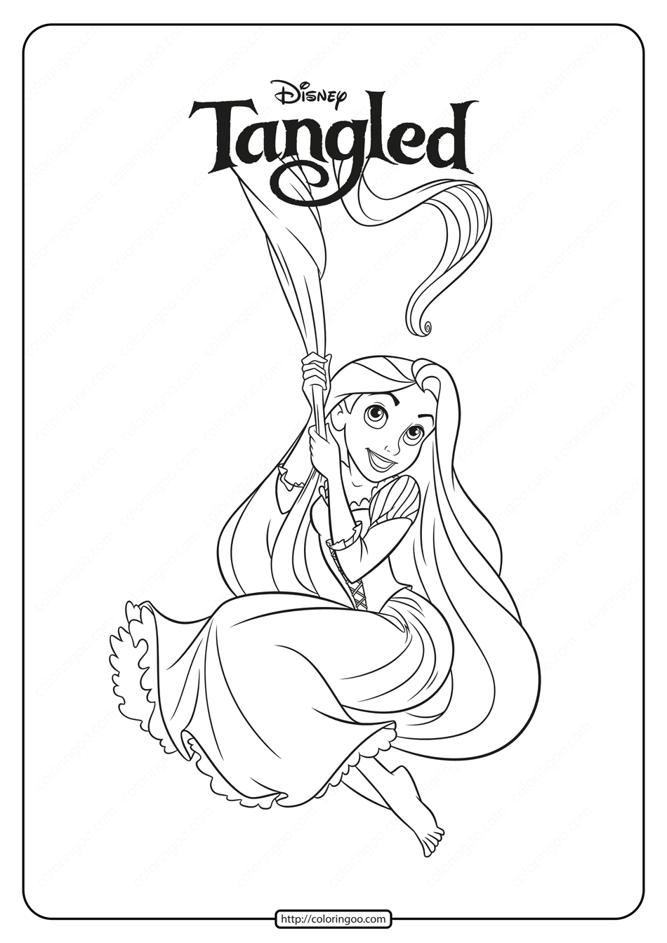 Rapunzel Coloring Pages Rapunzel Coloring Pages Tangled Coloring Porn 
