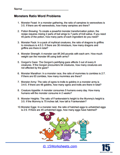 Ratio And Proportions Word Problems Worksheets Worksheets Library