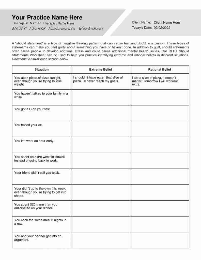 i statements worksheet pdf