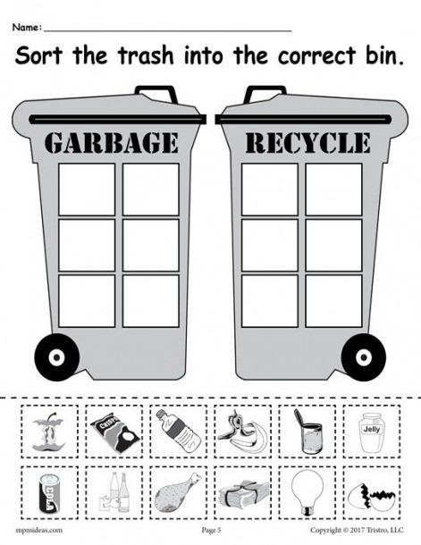 Recycling Activities And Worksheets