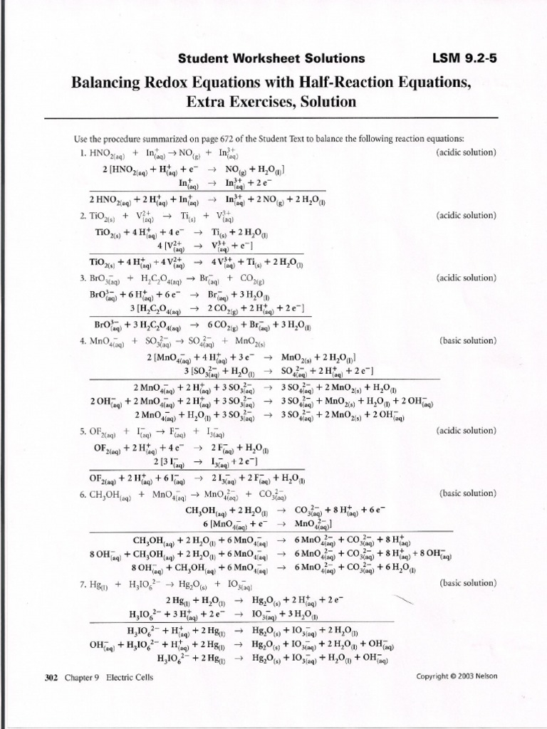 Redox Reaction Worksheet By Olivia Hunter Issuu Worksheets Library