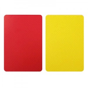Referee Red Yellow Cards Elite Sports