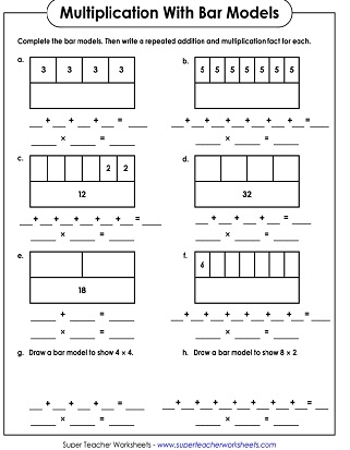 Repeated Addition Worksheets Library