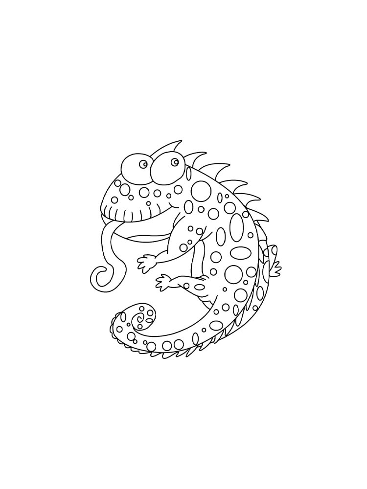 Reptile Coloring Pages
