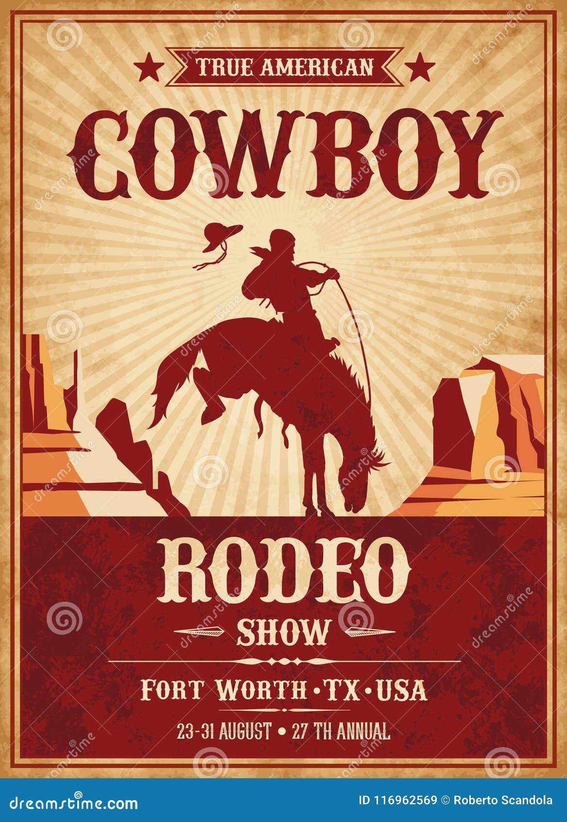 Rodeo Invitation Template