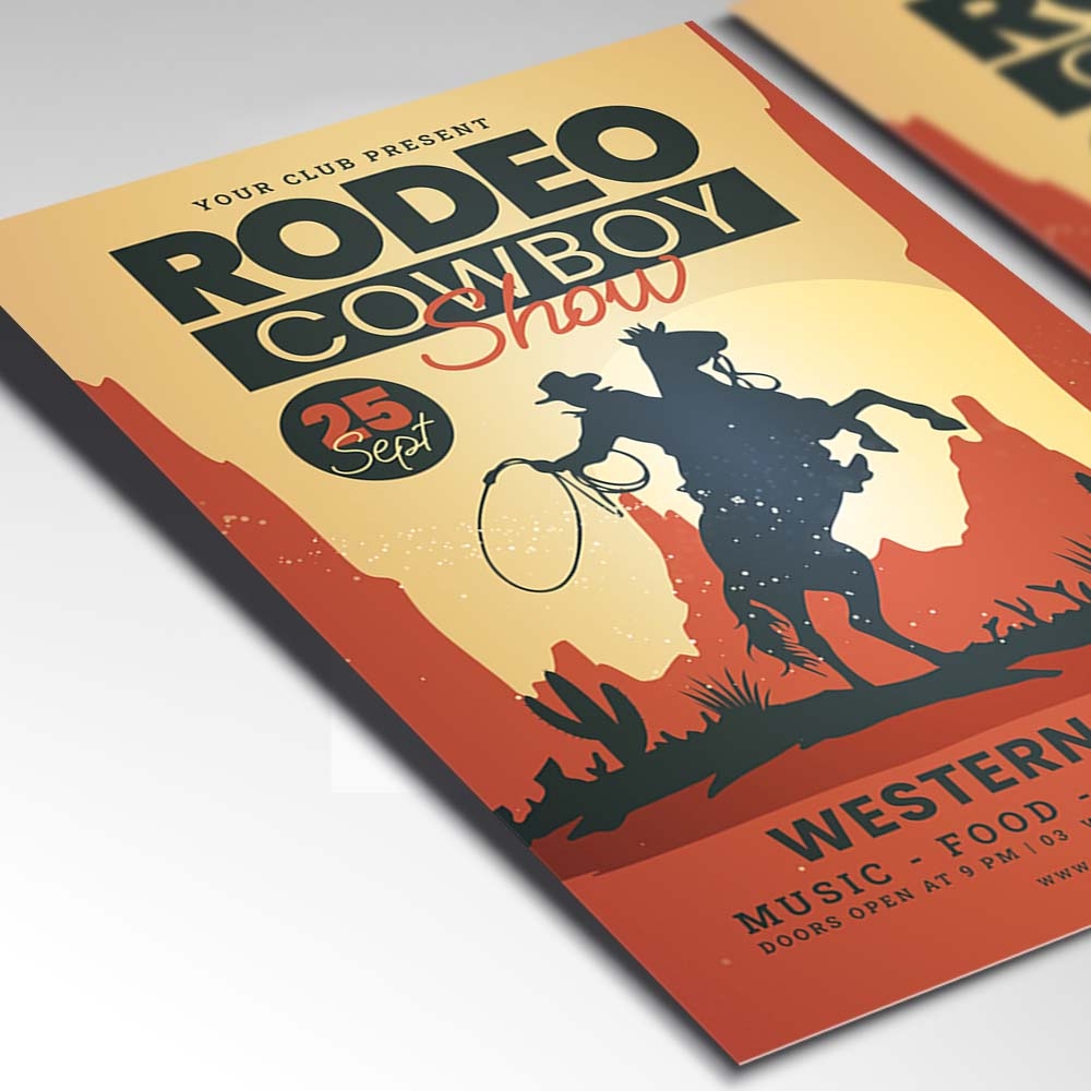 Rodeo Invitation Template