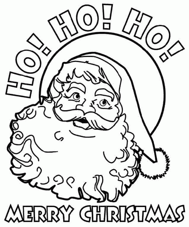 Santa Claus Template Printable Coloring Home