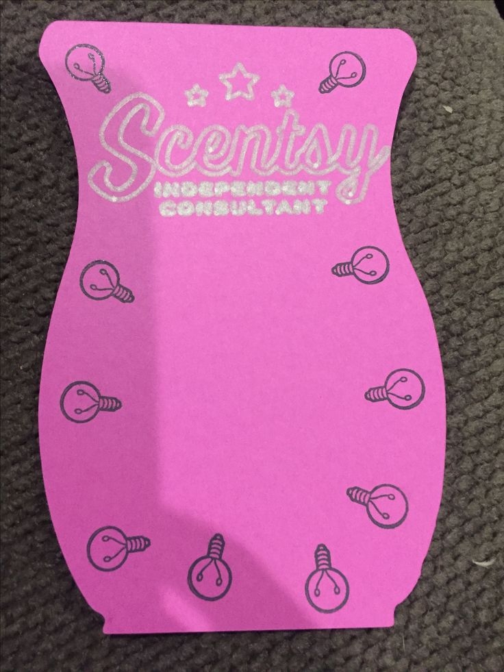 Scentsy Thank You Cards note Cards 