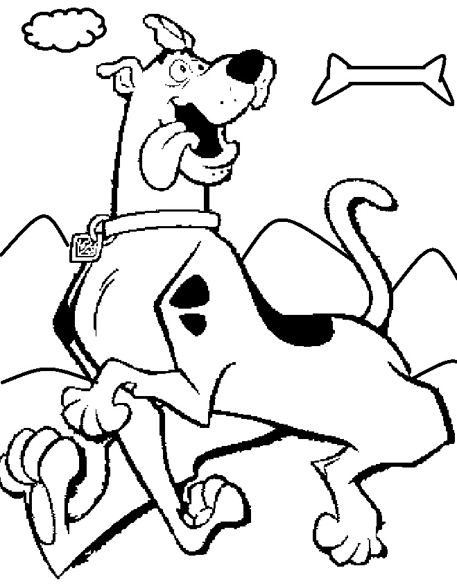 Scooby Doo Printables Coloring Pages