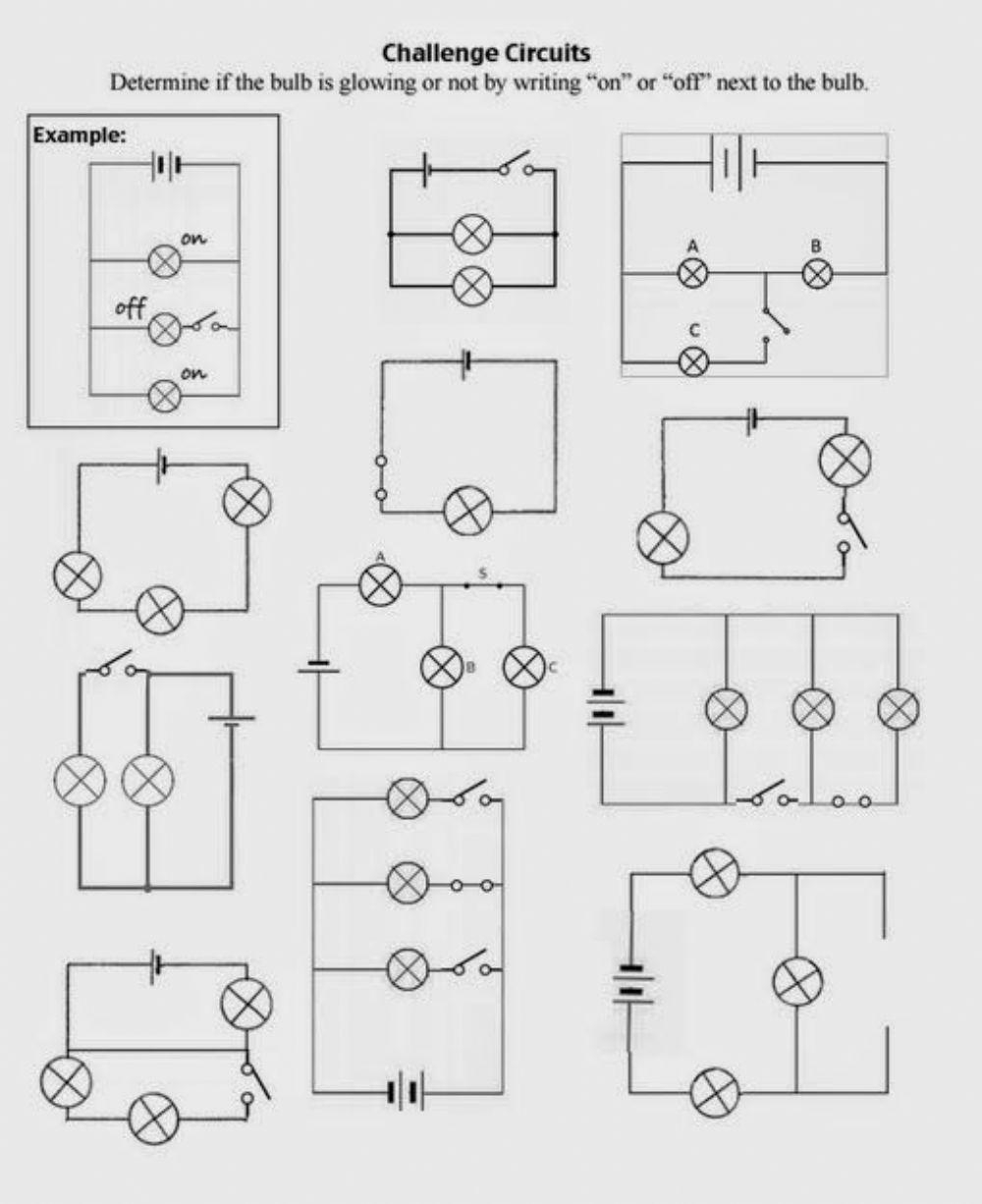 Series And Parallel Circuit 2 Worksheet Live Worksheets Worksheets