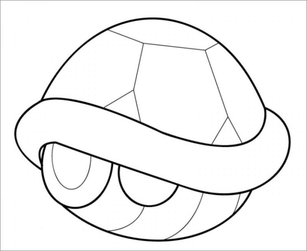 Shell Coloring Pages ColoringBay