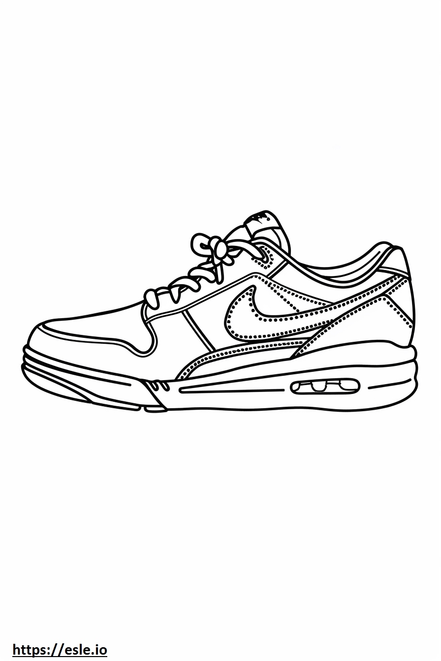 Shoe Coloring Page