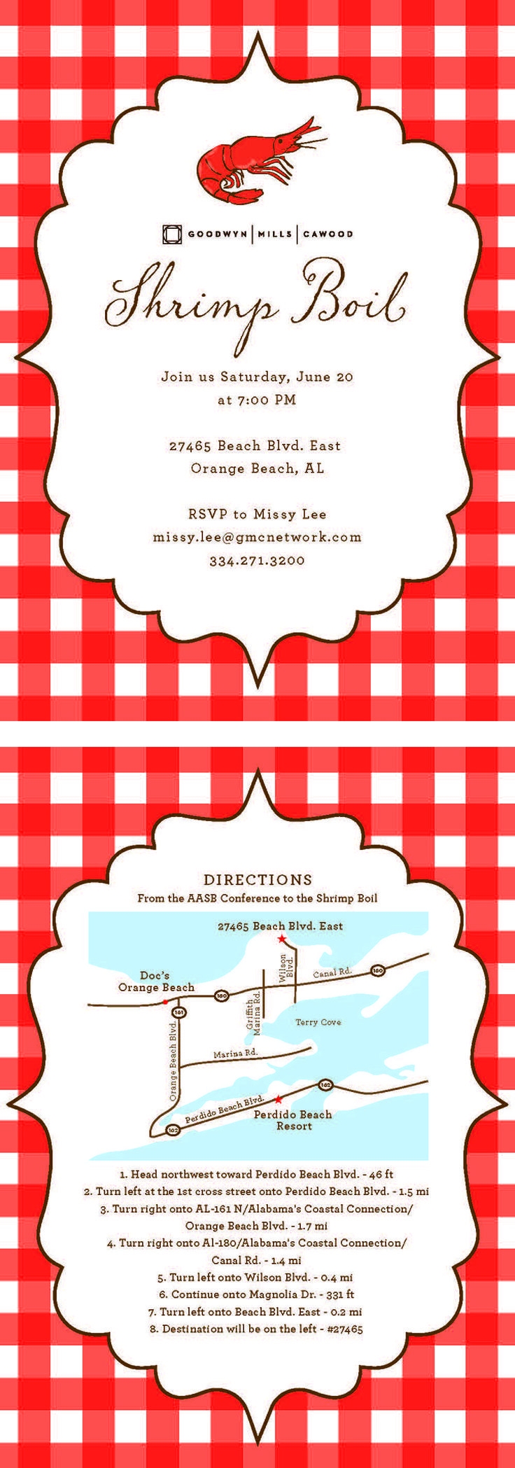 Shrimp Boil Invitation Template Free Printable Word Searches