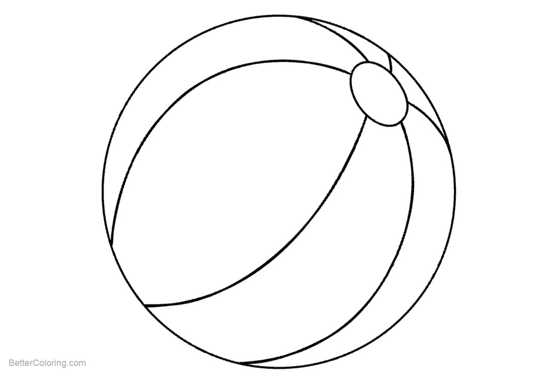 Ball Coloring Pages