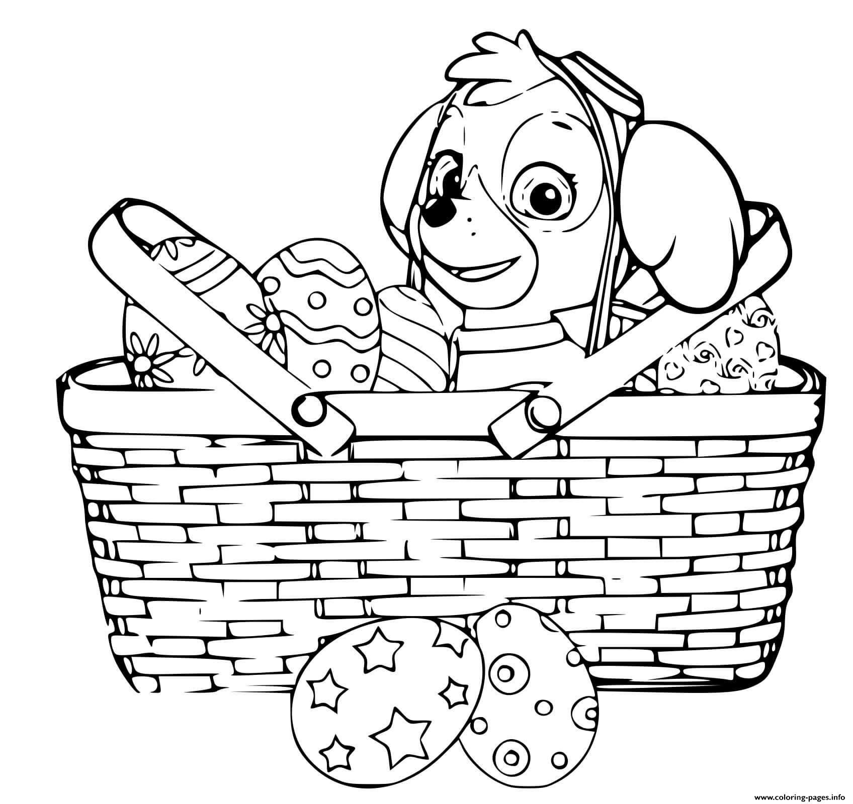 Paw Patrol Coloring Pages Printable Free