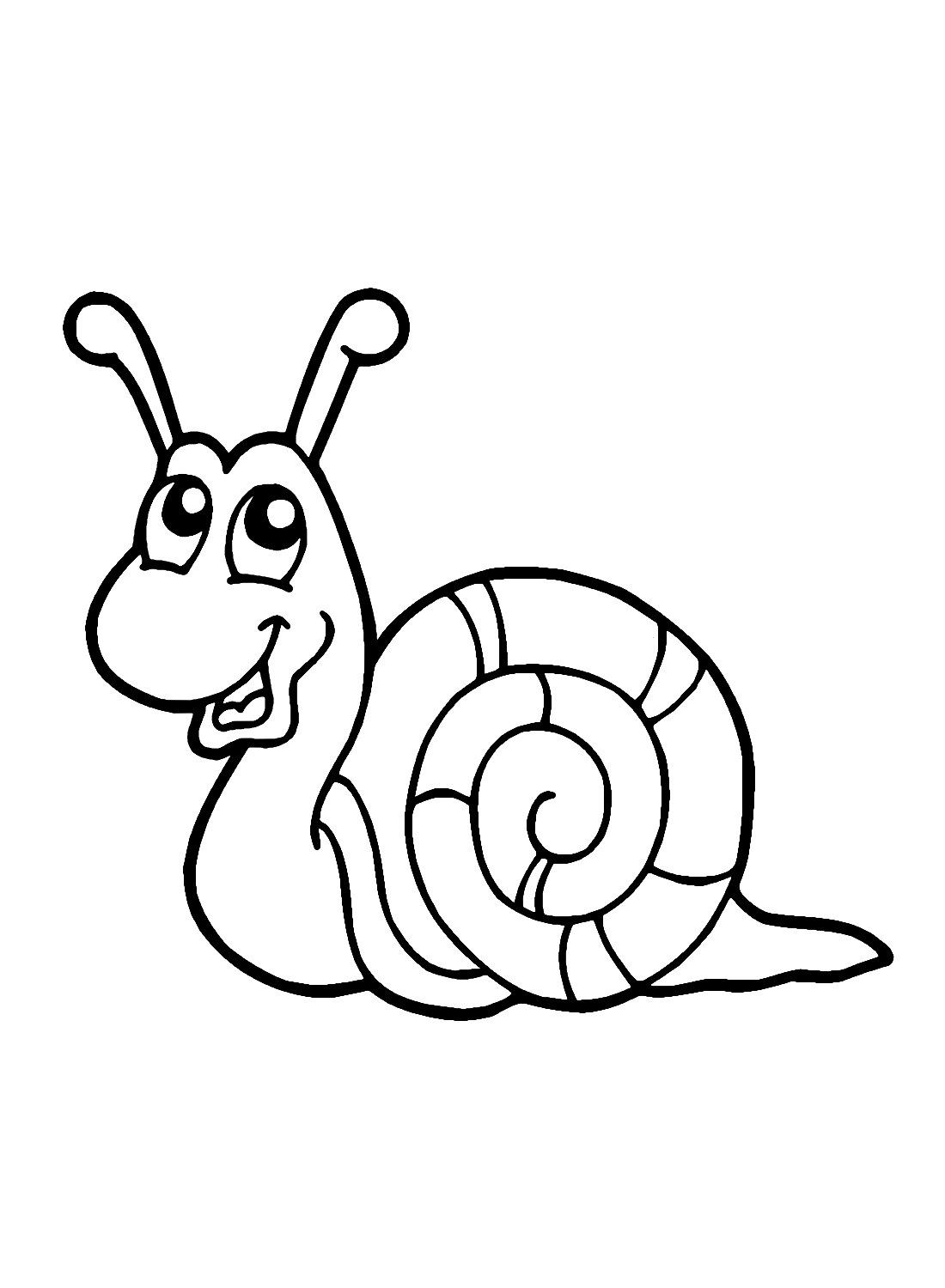 Snail Printable Coloring Page Free Printable Coloring Pages
