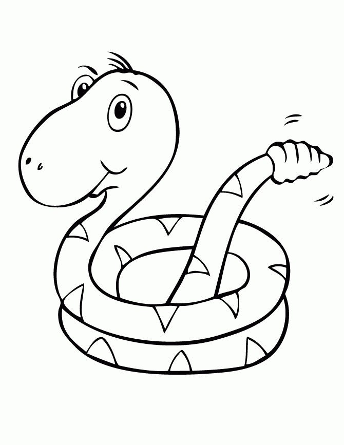 Snakes Coloring Pages Coloring Home